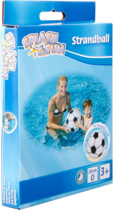 SF Strandball Fußball, # ca. 30cm, Nr: 77802355