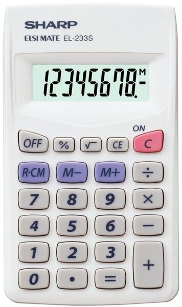 SHARP EL-233S CALCULATOR