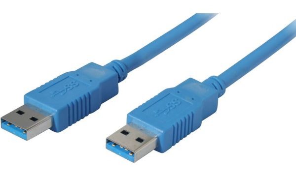 SHIVERPEAKS BASIC-S USB 3.0 Kabel, A-Stecker - A-Stecker 1,0 m, Kabel und Steck