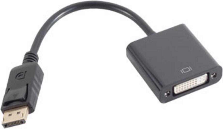SHIVERPEAKS BS14-05007 Kabelschnittstellen-/adapter Displayport DVI Schwarz (BS