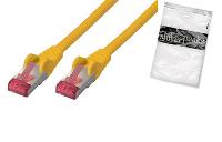 SHIVERPEAKS Patchkabel S/FTP Cat.6a PIMF gelb 1,0 m (BS75711-AY)