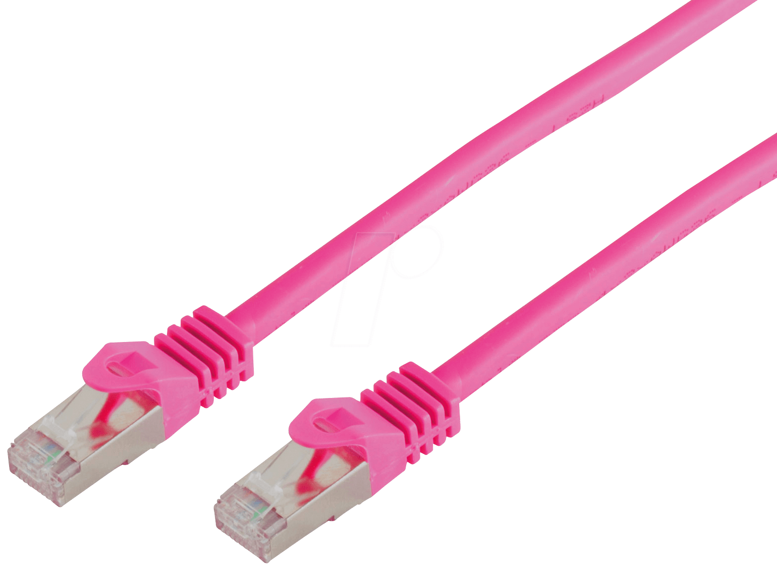 SHIVERPEAKS RJ45 Patchkabel S/FTP PIMF Cat.7 magenta 0,25m