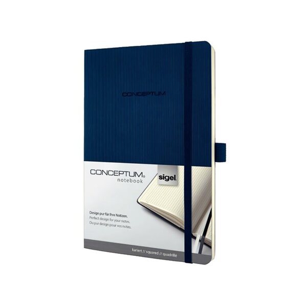 SIGEL Conceptum A5 194Blätter Blau (CO326)