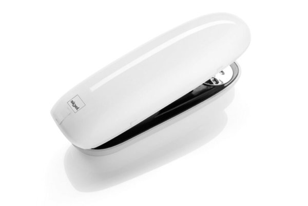 SIGEL Heftgerät EYE:STYLE, weiß - schwarz Kunststoff-Acryl Kombination, Heftlei