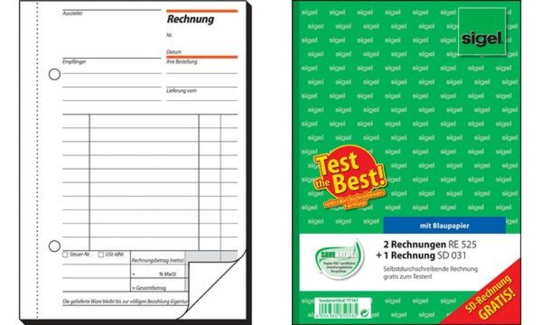 SIGEL RE525 Geschäftsformular (RE525) SIGEL RE525 Geschäftsformular (RE525)