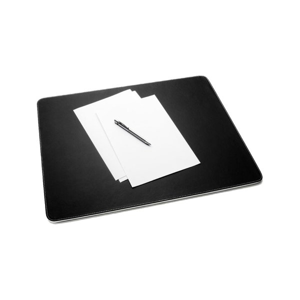 SIGEL Schreibunterlage EYE:STYLE, 600 x 450 mm, schwarz-weiß hochwertiges Leder