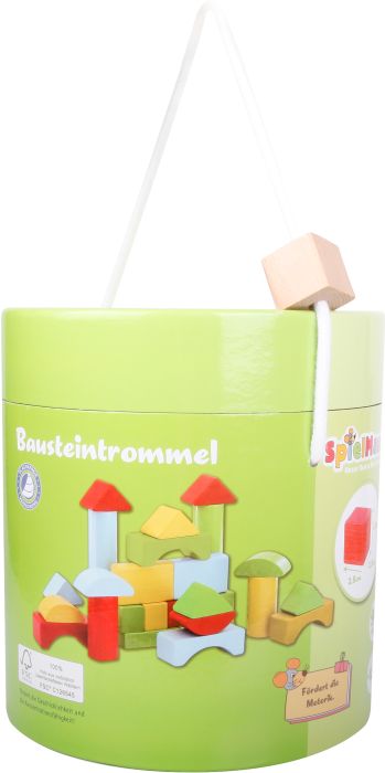 SMH Bausteine in Trommel, 90 Stück, bunt, Nr: 41009497 SMH Bausteine in Trommel, 90 Stück, bunt, Nr: 41009497