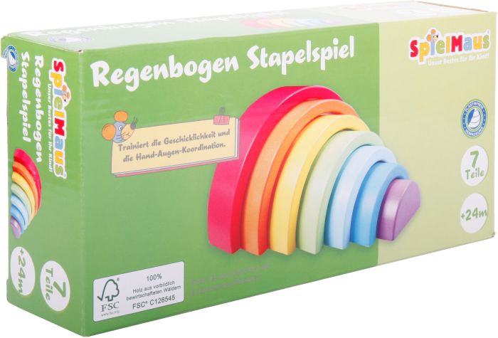 SMH Regenbogen Stapelspiel, Nr: 40806687 SMH Regenbogen Stapelspiel, Nr: 40806687