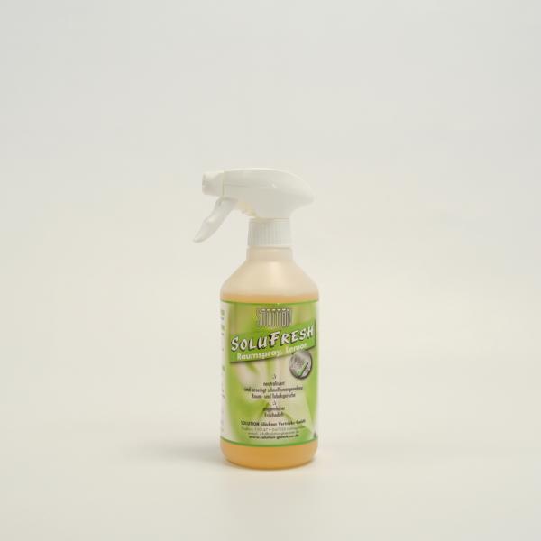 SOLUFRESH Raum-Tabak, Raumspray, 500 ml | Lemon (alt: Geruch-STOP gegen Raum- u.Tabakgeruch)