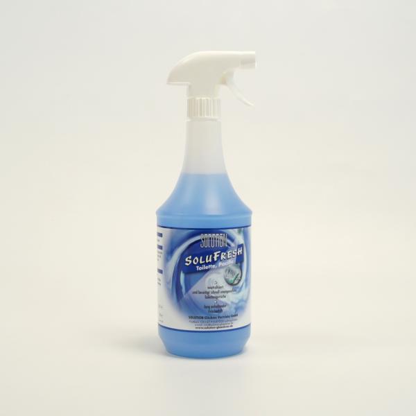 SOLUFRESH Toilette, Raumspray, Duft: Pacific blau | 750 ml