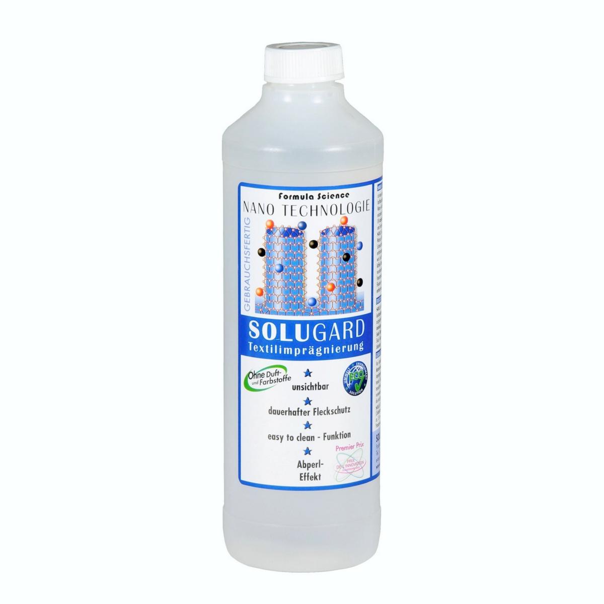 SOLUGARD Textilimprägnierung |  500 ml Textil-Imprägnierung auf Basis Nanotechnologie