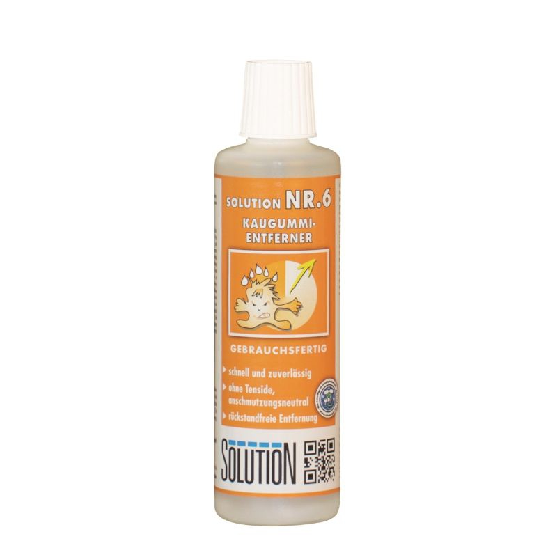 SOLUTION Nr. 6 Kaugummi-Entferner | 250 ml SOLUTION Nr. 6 Kaugummi-Entferner | 250 ml