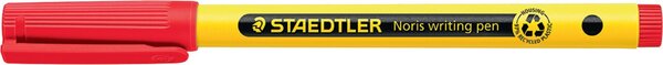 Fineliner Noris writing pen, rot Strichbreite F ca. 0,6 mm,