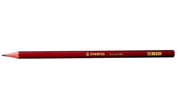 STABILO Bleistift Schwan, sechsecki g, Härtegrad: 2B (5651223)