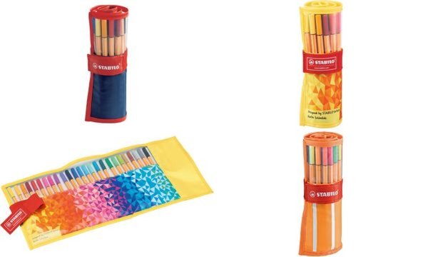 STABILO Fineliner point 88, 30er Ro llerset, orange/weiß (5650339) STABILO Fineliner point 88, 30er Ro llerset, orange/weiß (5650339)