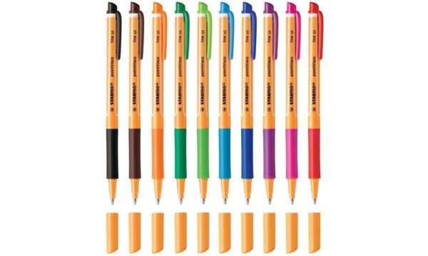 STABILO Gel-Roller pointVisco, Stri chstärke: 0,5 mm, orange (5654126)