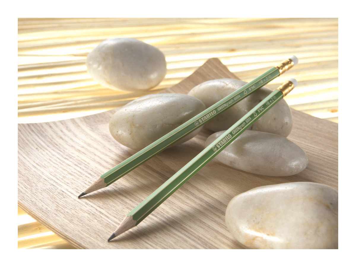 STABILO Greengraph Bleistift; 1 Pack = 12 St.
