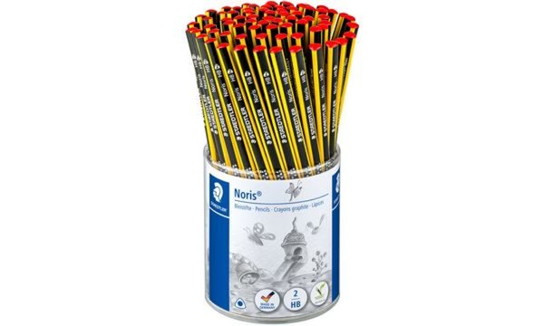 STAEDTLER Bleistift Noris, Härtegra d: HB, 72er Köcher (57890250)