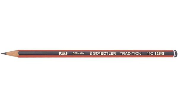 STAEDTLER Bleistift tradition 110, Härtegrad: 3B (331121200)