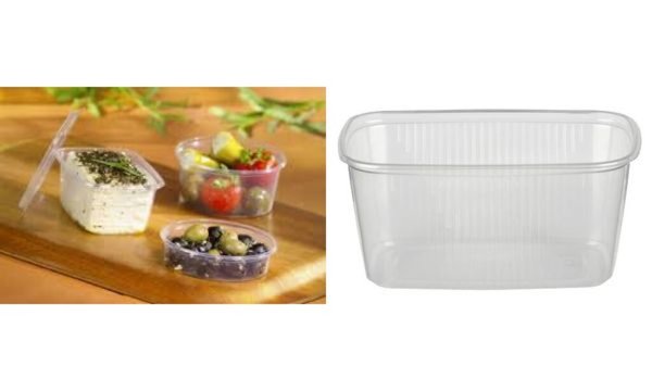 STARPAK Deckel für Verpackungsbeche r eckig (6482049)