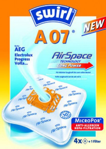 SWIRL A07 AirSpaceStaubsaugerbeutel