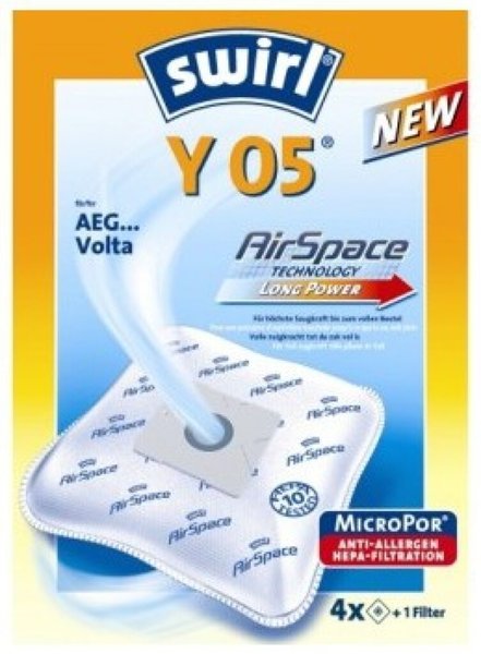 SWIRL Y05 AirSpace Staubsaugerbeutel