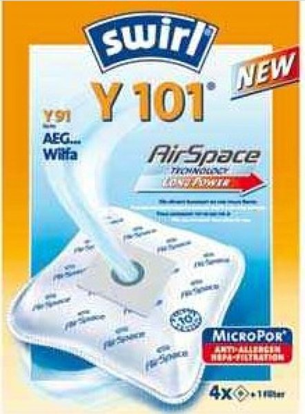 SWIRL Y101 AirSpace Staubsaugerbeutel