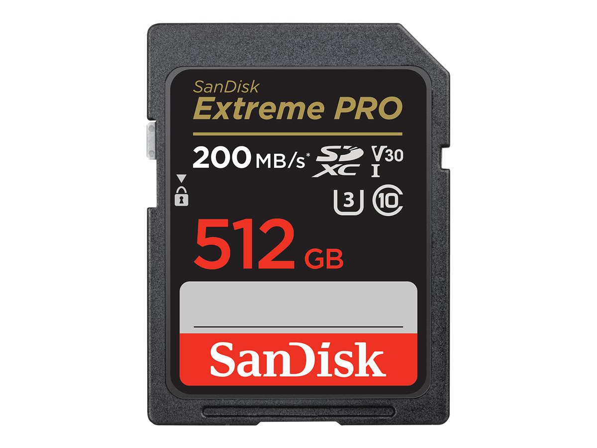 SanDisk Speicherkarte SDXC-Card Extreme PRO 512 GB