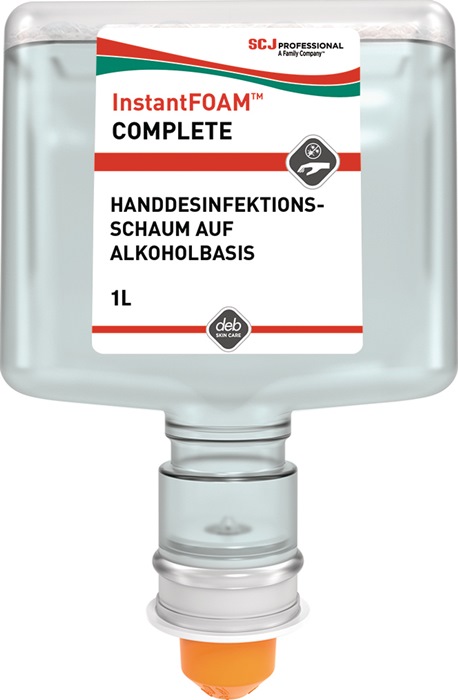 Schaum-Handdesinfektionsmittel InstantFOAM® Complete 1l (TF) Kartusche