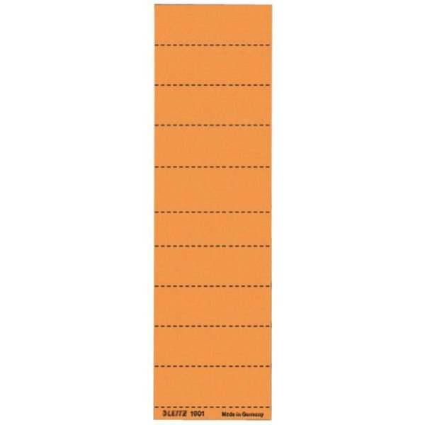 Schild 4zeil.f. Sichtreiter orange 100 Stück