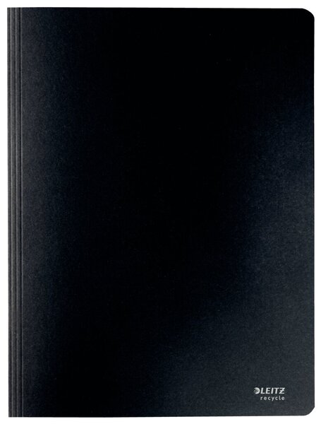 Schnellhefter Recycle A4 schwarz Schnellheftmechanik, 275 g/qm Karton