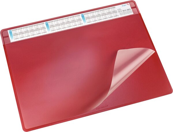 Schreibunterlage DURELLA Soft, 50x65cm, rot # 47654