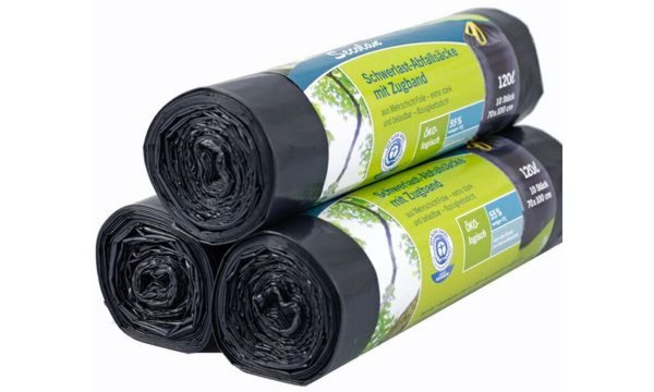 Secolan Schwerlast-Abfallsack, mit Zugband,120 Liter (8008974)