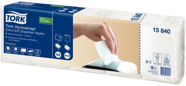 Servietten, 21,3x33cm, weiß, 2-lagig, Premium, geprägt