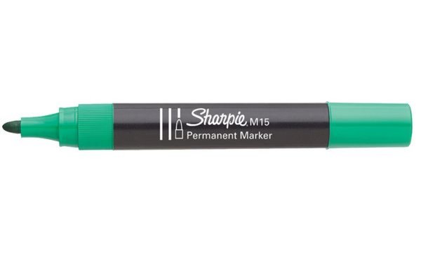 Sharpie Permanent-Marker W10, Keilspitze, schwarz