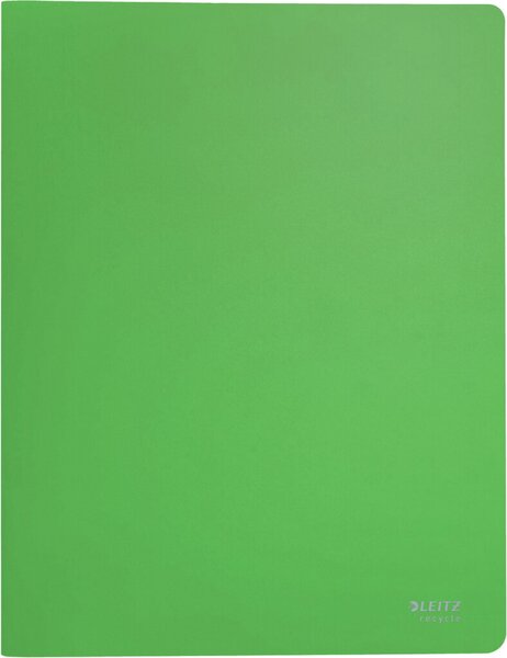 Sichtbuch Recycle, 20 Hüllen klar (45 Mikron), DIN A4, PP, grün, für