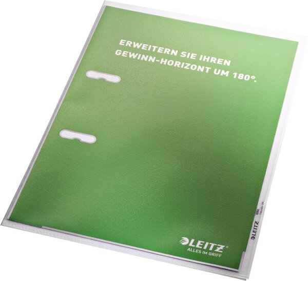 Sichthülle A4 PP 0,13mm grün Kantenschweißnaht