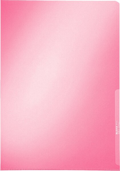 Sichthülle A4 PVC 0,15mm rot Kantenschweißnaht