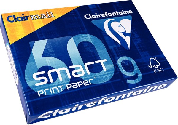 Smart Print-Clairmail Kopierpapier A4 60g weiss Weiße 170 500 Blatt