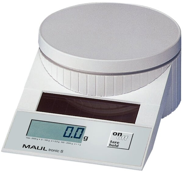 Solarbriefwaage MaultronicS 2000g weiß