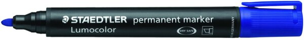 Staedtler Permanentmarker blau Keilspitze 2 oder 5mm, nachfüllbar
