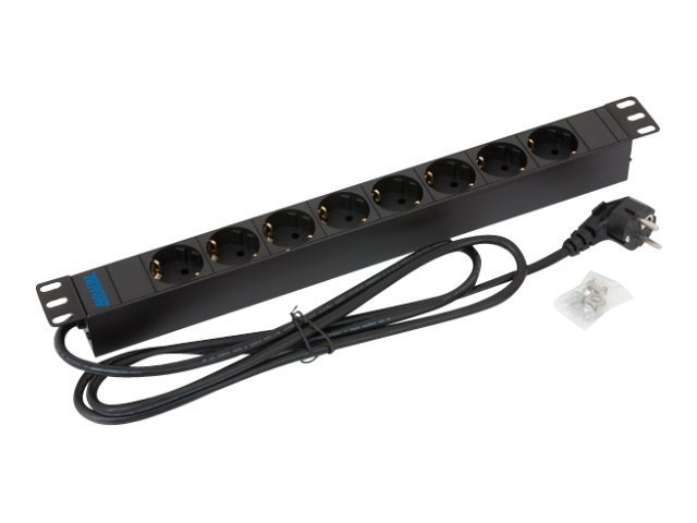 Steckdosenleiste 8-fach, Triton RAB-PD-X02-A1, 48,26cm (19") Steckdosenleiste 8-fach, Triton RAB-PD-X02-A1, 48,26cm (19")