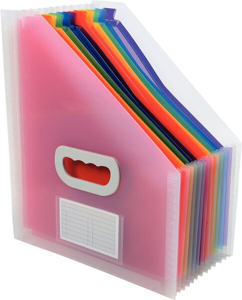 Stehsammler 12 Unterteilungen PP Chrystal