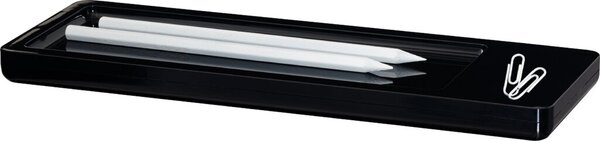 Stiftschale HAN i-Line schwarz hochglänzend, 280x95x18 mm