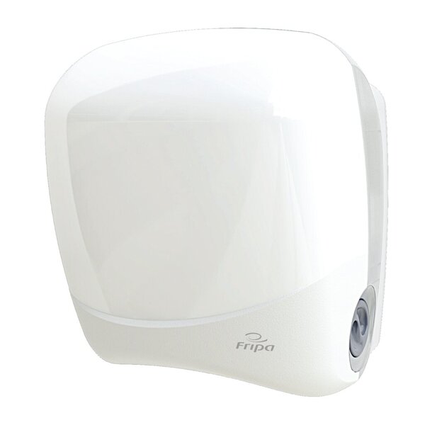 System-Handtuchrollenspender Kunst- stoff, weiß, halbautomatischer