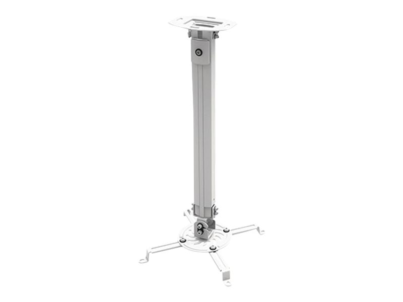 TECHLY Deckenhalterung f. Beamer, ausziehbar, 54-90cm,silber