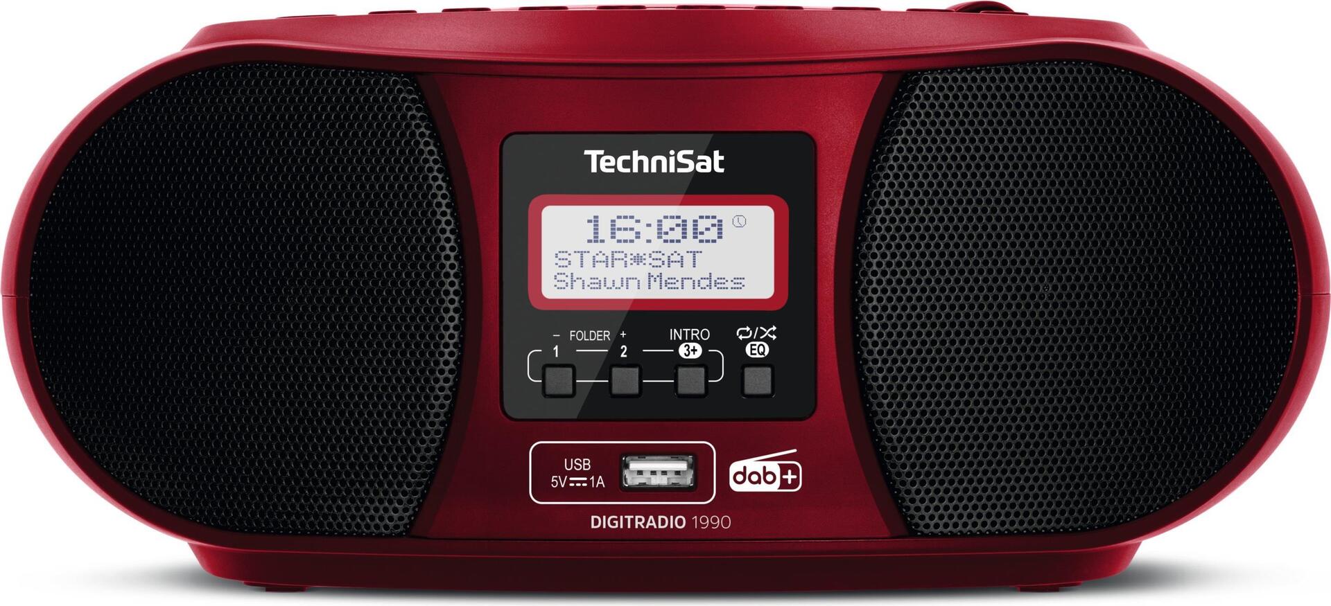 TECHNISAT TechnSat DigitRadio 1990 rot TECHNISAT TechnSat DigitRadio 1990 rot