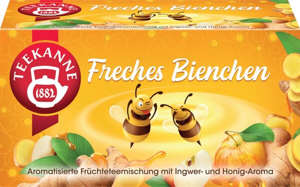 TEEKANNE Freches Bienchen Tee 18 Portionen