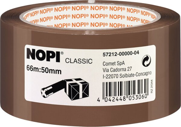 TESA NOPI Pack Classic 66m 50mm braun