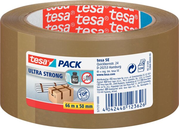 TESA Packband Transparent 50mmx66m (57177-00000-11)(4124)